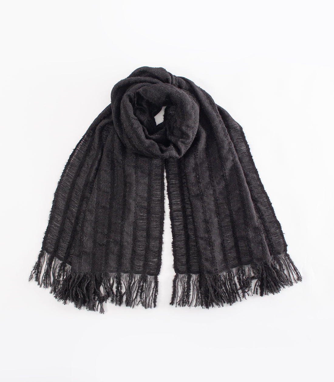 ベビーアルパカ マフラー&ストール ブラック・ホワイト・キャメル(3色)