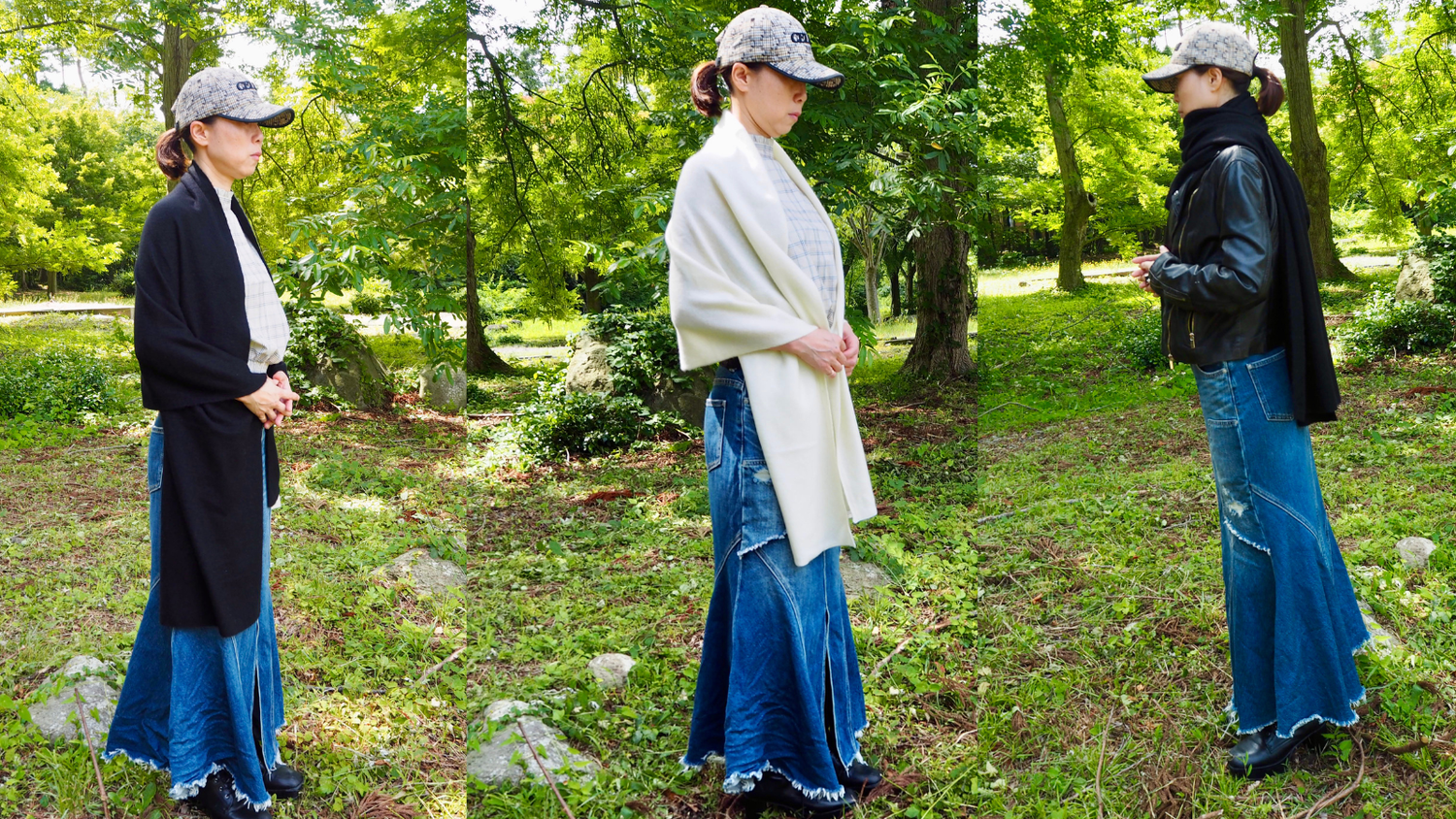 カシミヤ100%　マフラー&amp;ストール　